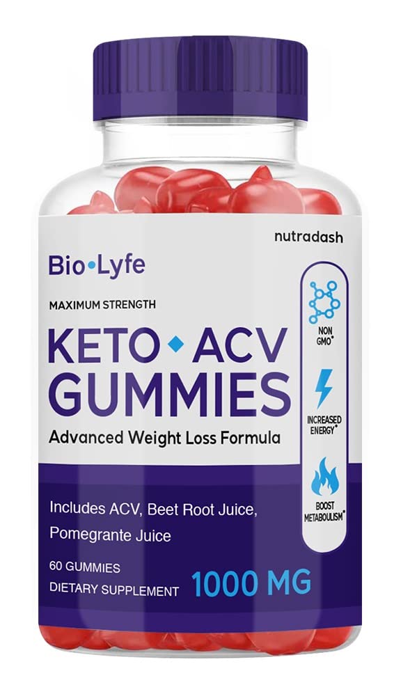 Biolife Keto Gummies - 60 Gummies - 1 Month Supply - Fit Formula