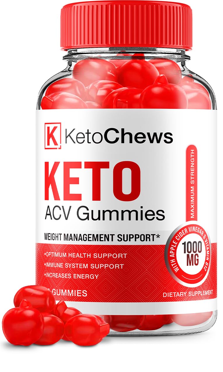 Keto Chews ACV Gummies - 60 Gummies - Fit Formula