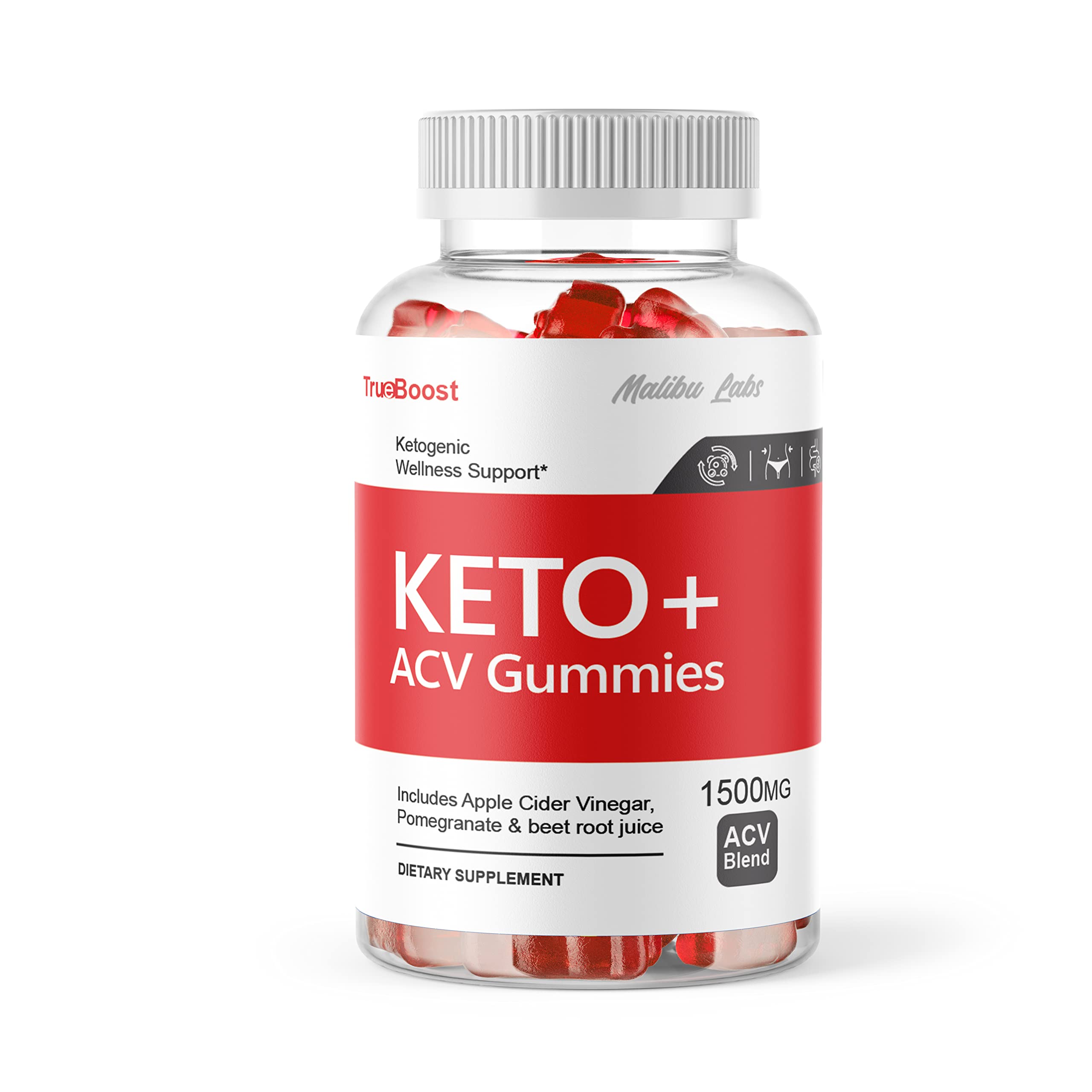 Trueboost Keto + ACV Gummies, Apple Cider Vinegar Ketosis, Gummies ...