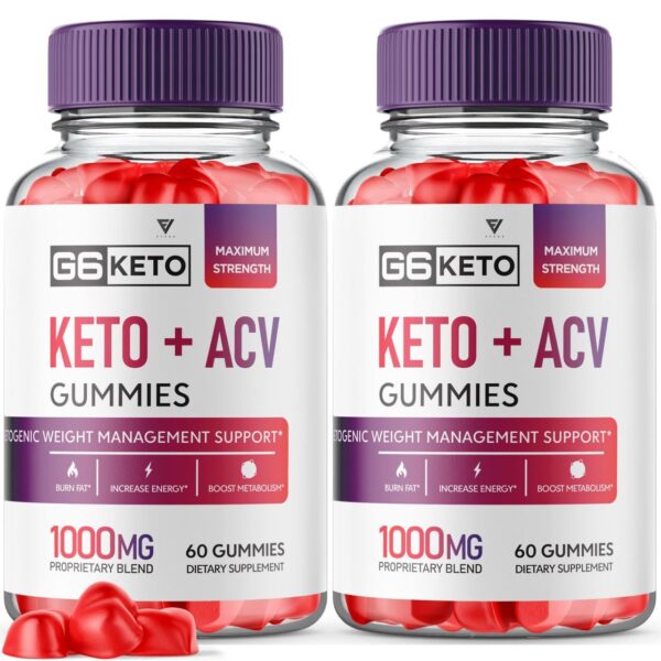 G6 Keto ACV Gummies Advanced Weight Loss Supplement - Fit Formula