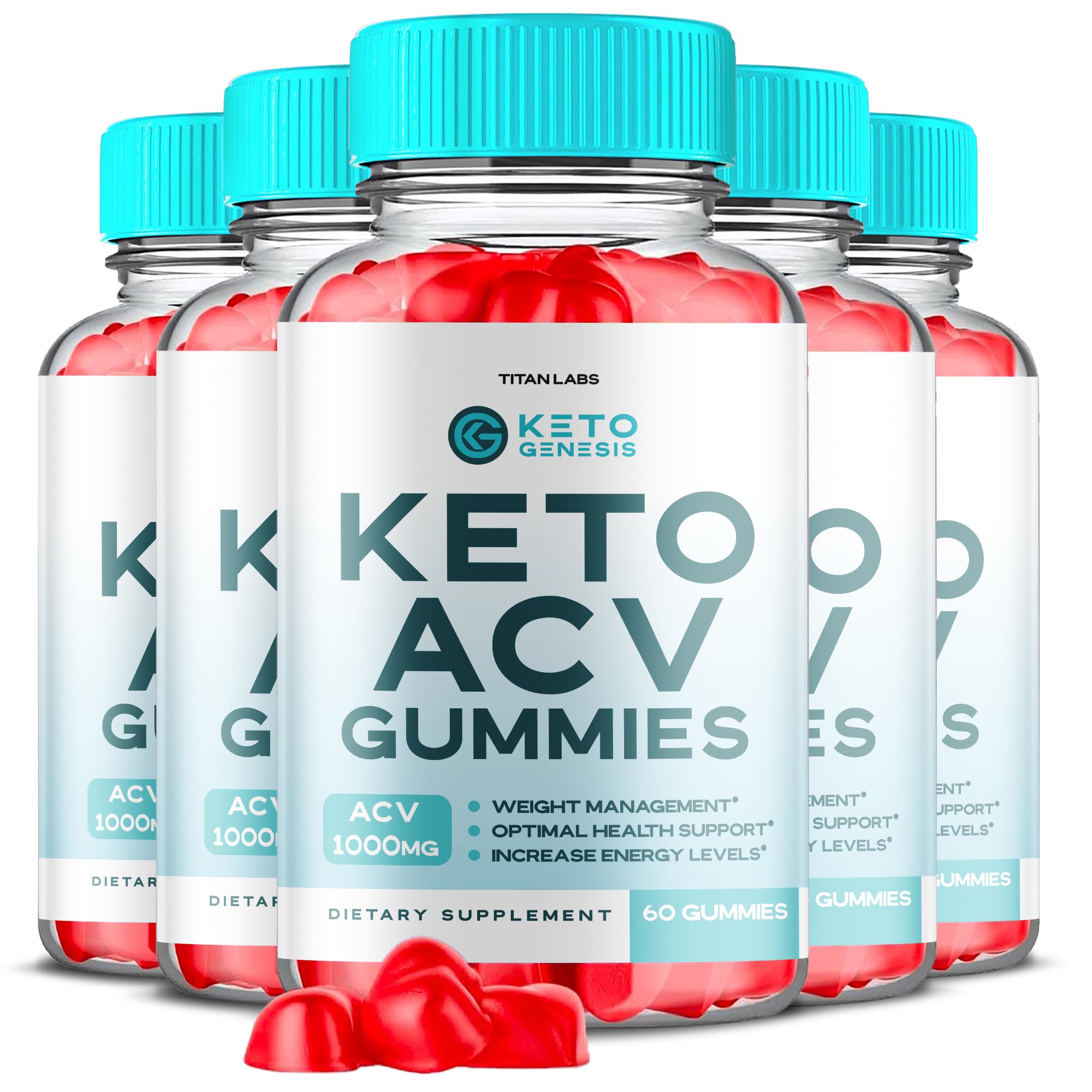 Keto Genesis ACV Gummies (5-Pack) - Fit Formula