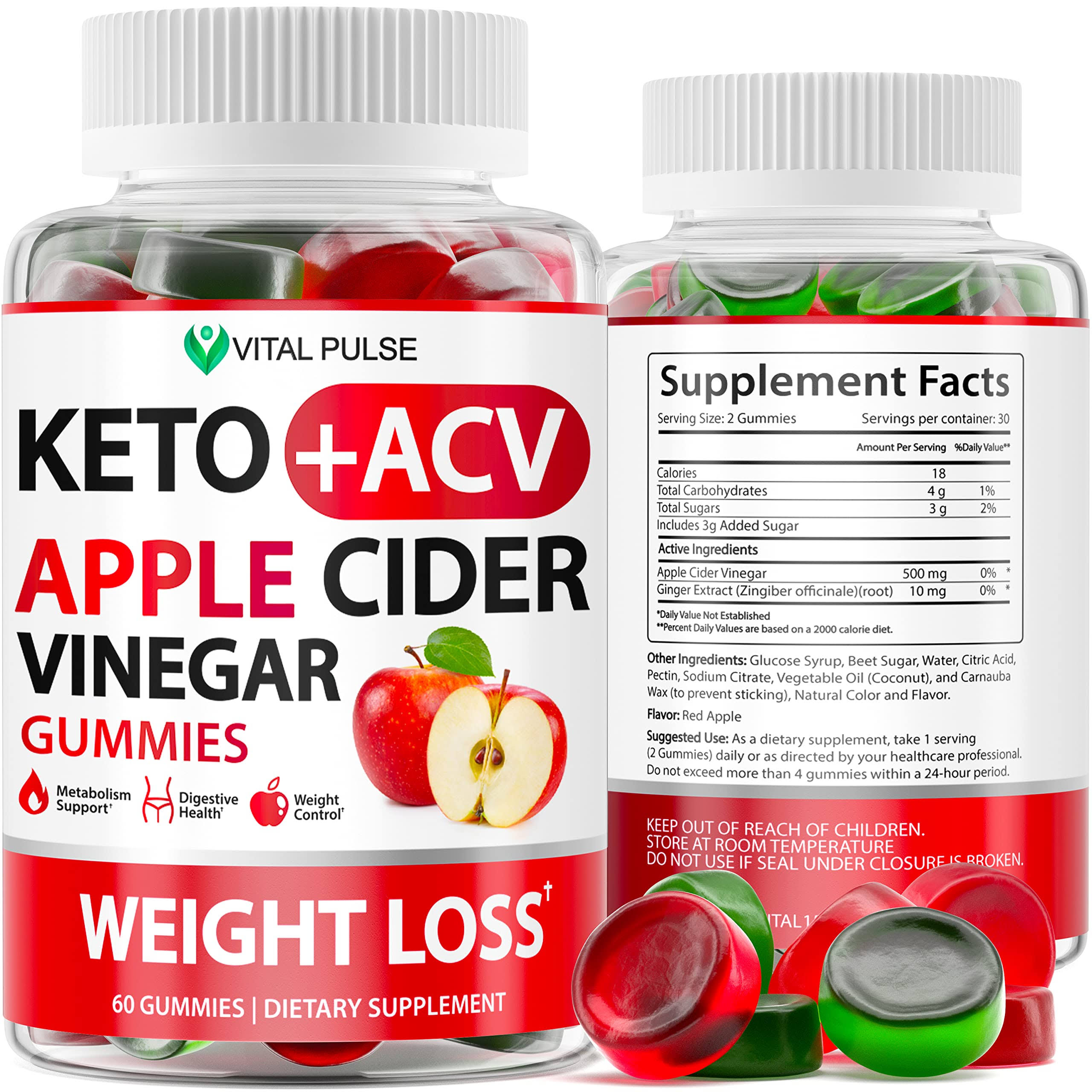 Keto ACV Gummies Advanced Weight Loss - Apple Cider Vinegar Cleanse ...