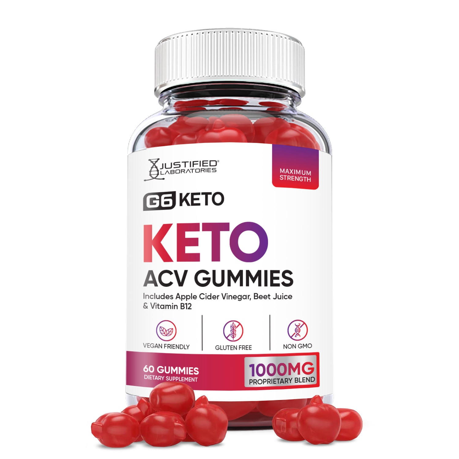 G6 Keto ACV Gummies 1000mg - Fit Formula