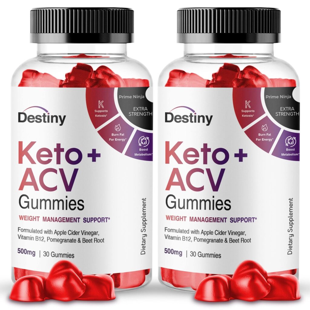 Destiny Keto ACV Gummies (2 Pack) - Fit Formula